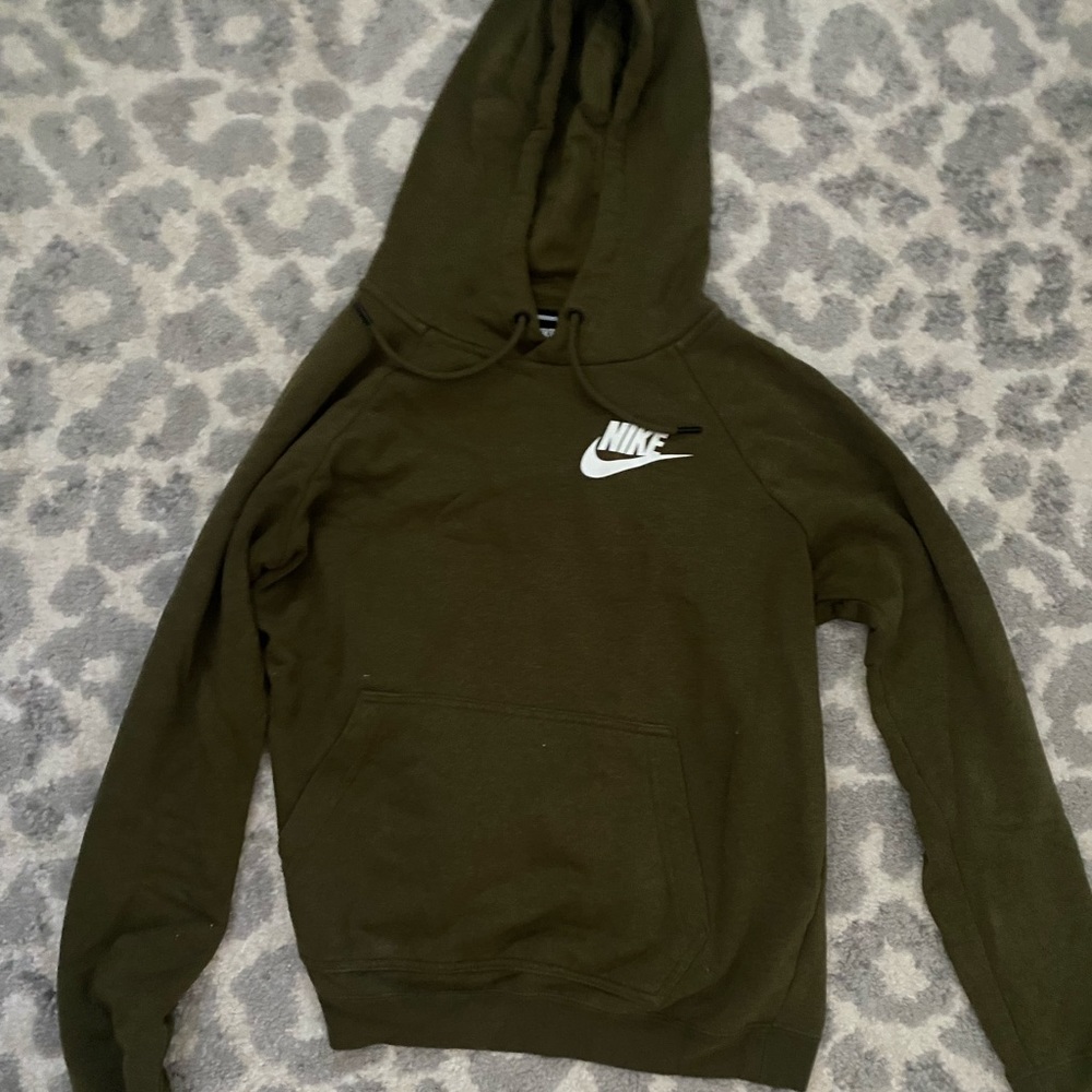 nike green hoodie